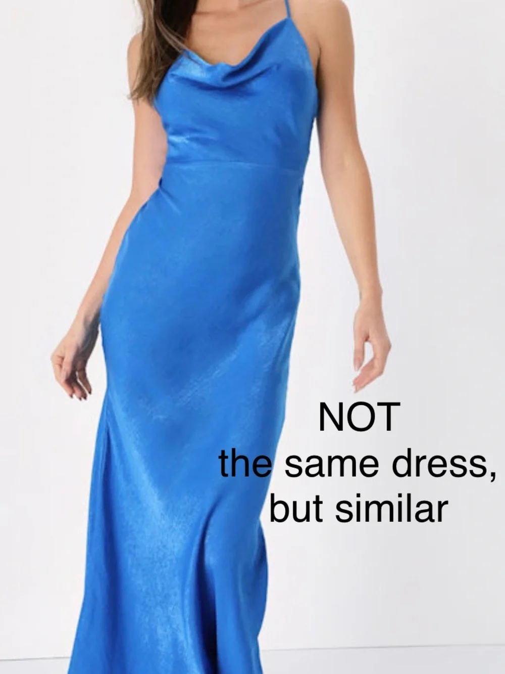 NWT Abercrombie & Fitch UK Gemstone Blue Dress, Summer Wedding Prom Formal Gown - Picture 11 of 12
